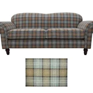 Tartan Fabric Sofa