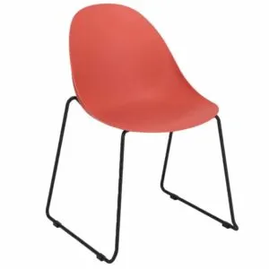 Vivid Side Chair Skid Frame