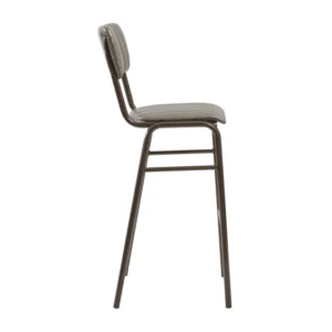 Vintage Faux Leather Bar Chair