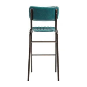 Vintage Faux Leather Bar Chair