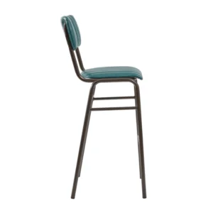 Vintage Faux Leather Bar Chair