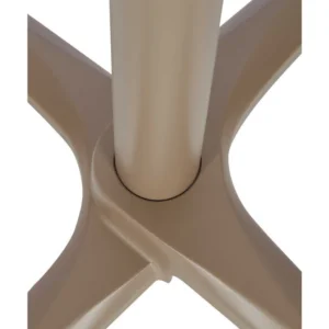 close up of the Avon Cross plate Taupe