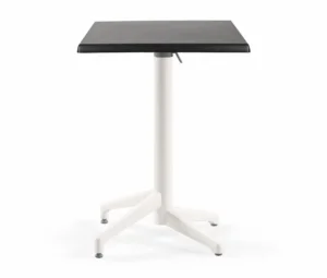 Black 2 Seater Complete Flip Top Table